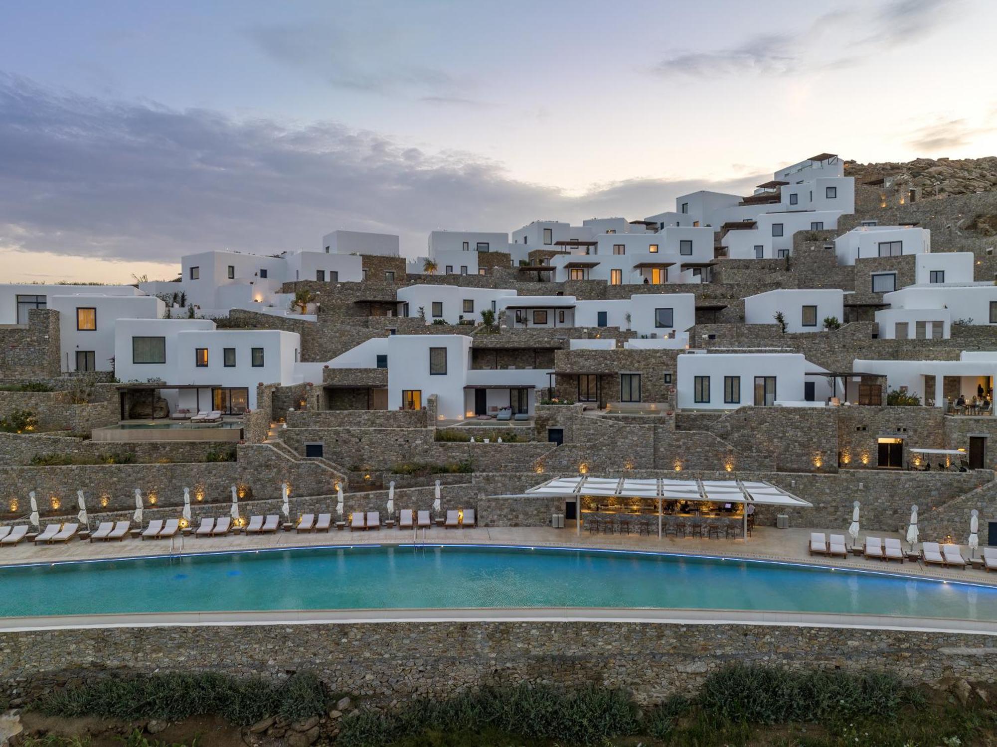 Cali Mykonos Hotel Kalafatis Exterior photo