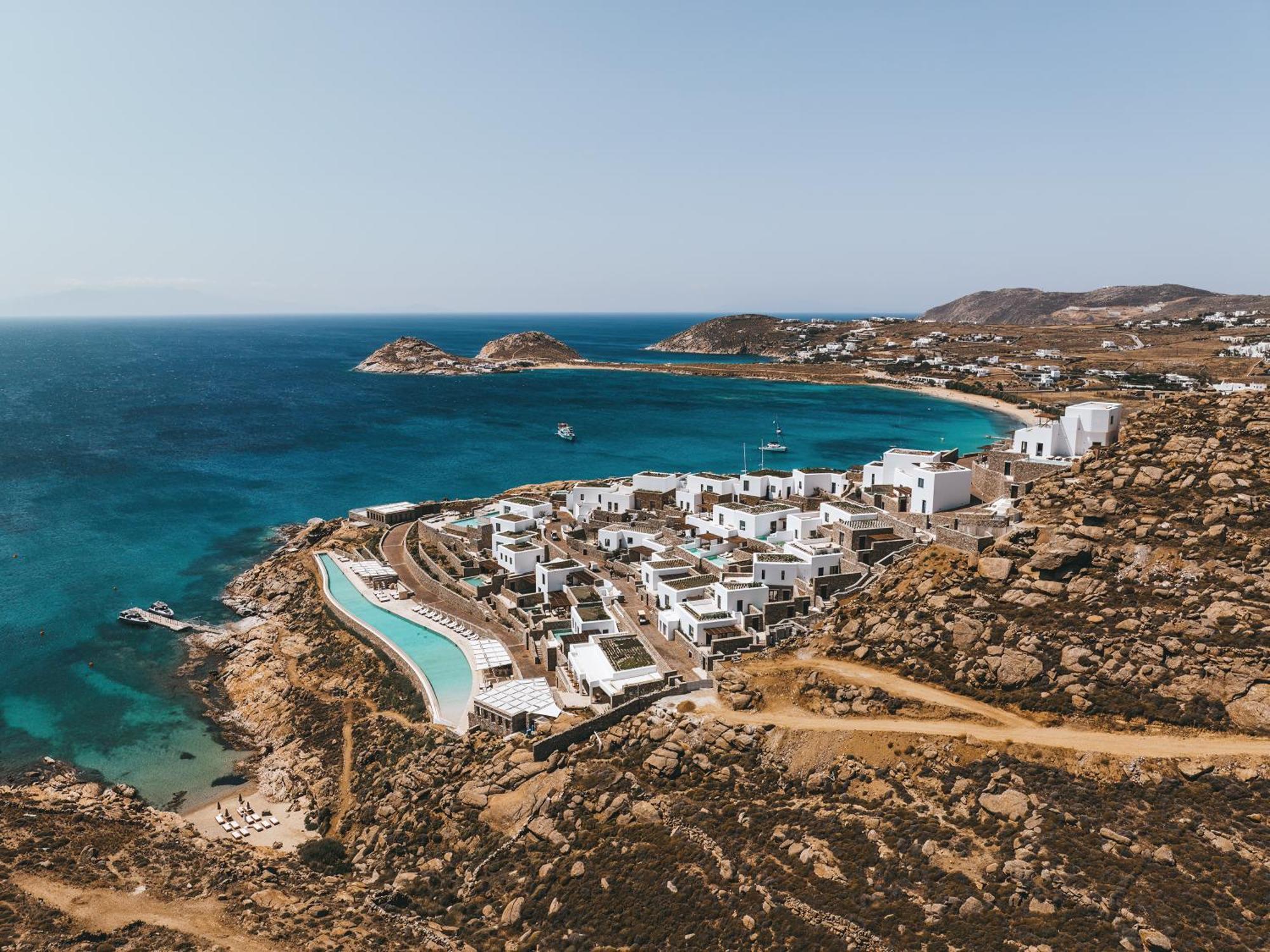 Cali Mykonos Hotel Kalafatis Exterior photo